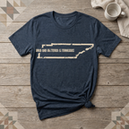 Tennessee Bred and Buttered Tee | Farm Wife Gift | Rural Life Shirt