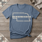 Nebraska Bred and Buttered Tee | Farm Wife Gift | Rural Life Shirt