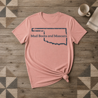Oklahoma Mud Boots and Mascara Tee | Farm Wife Gift | Rural Life Shirt
