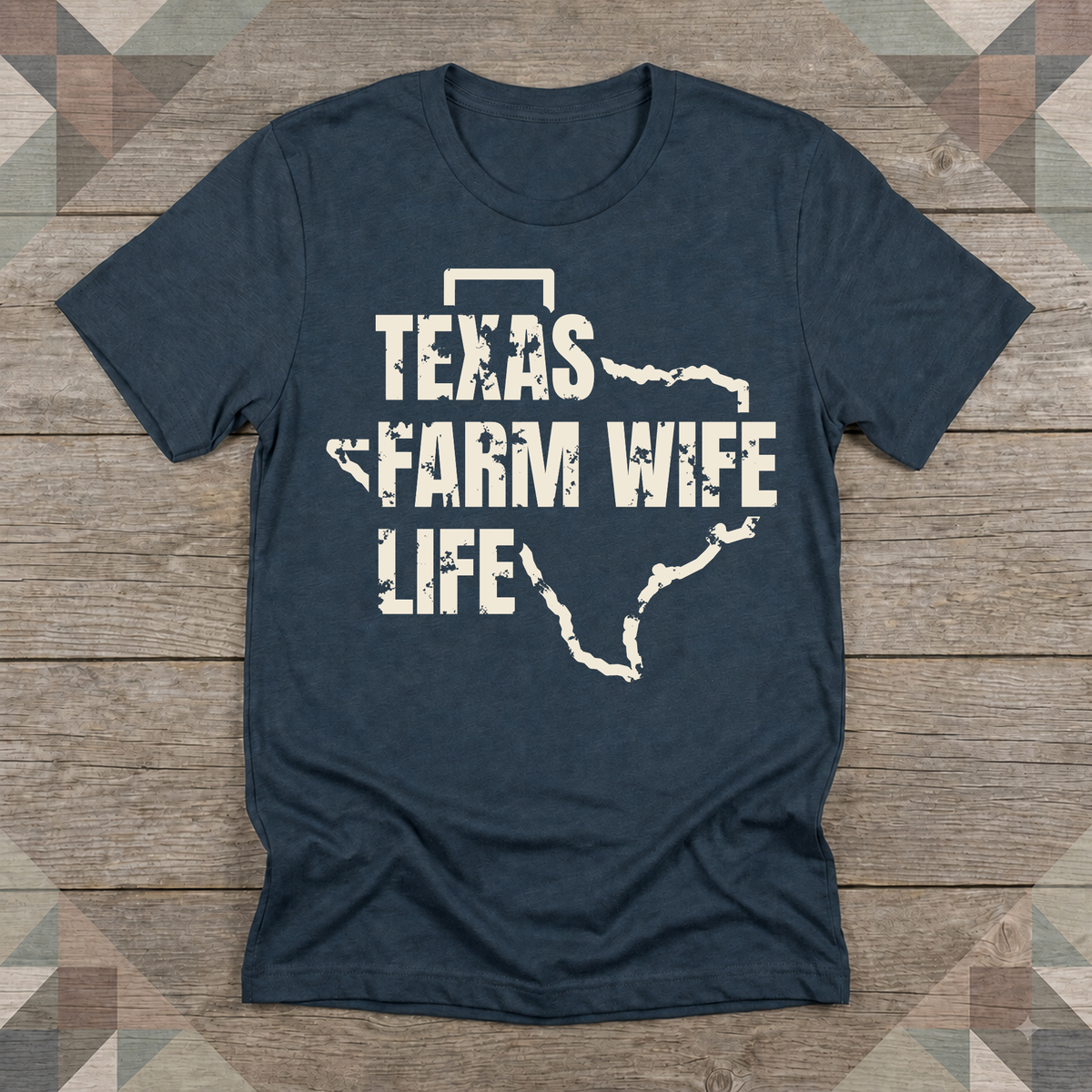 Texas Farm Wife Life Tee | Farm Wife Gift | Rural Life Shirt