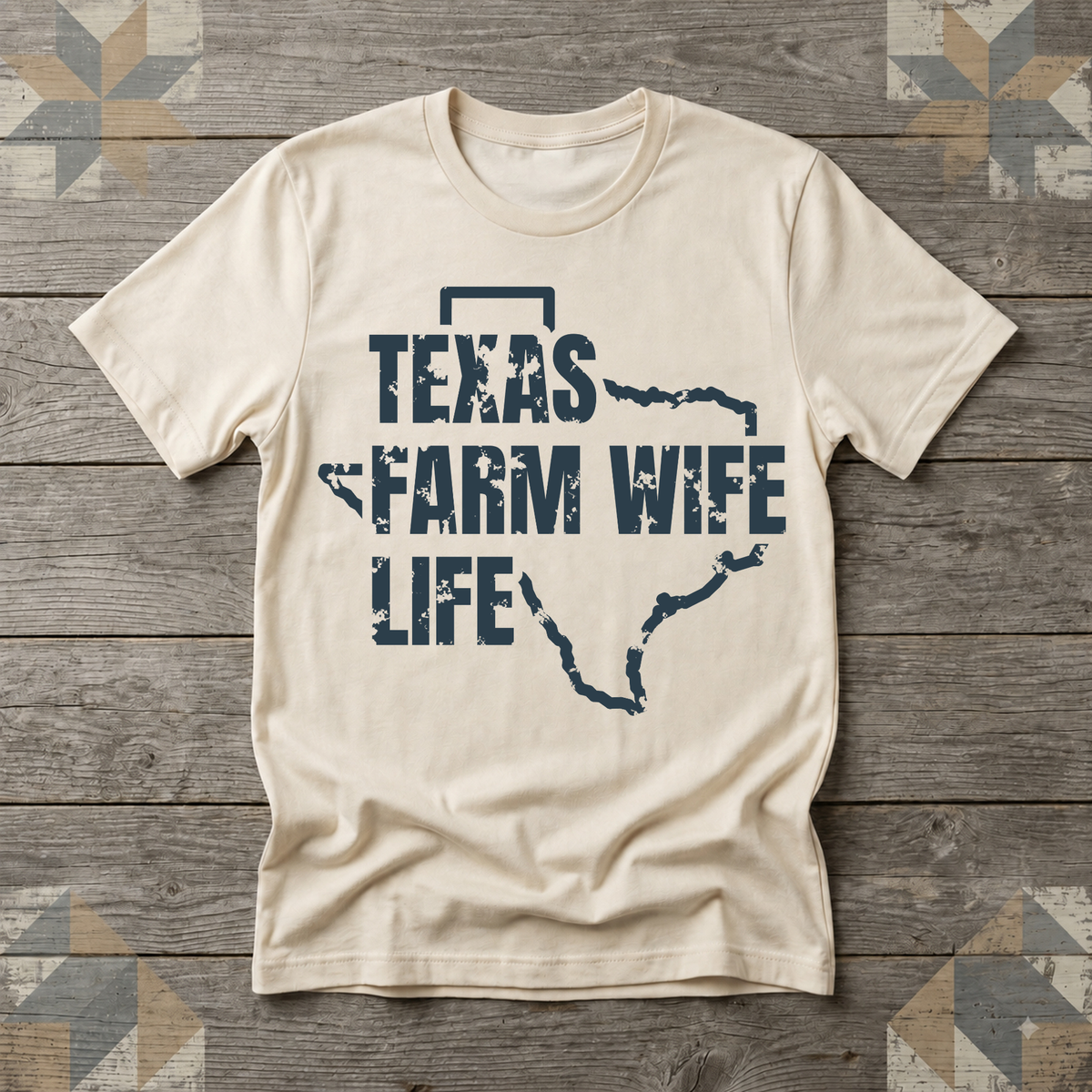 Texas Farm Wife Life Tee | Farm Wife Gift | Rural Life Shirt