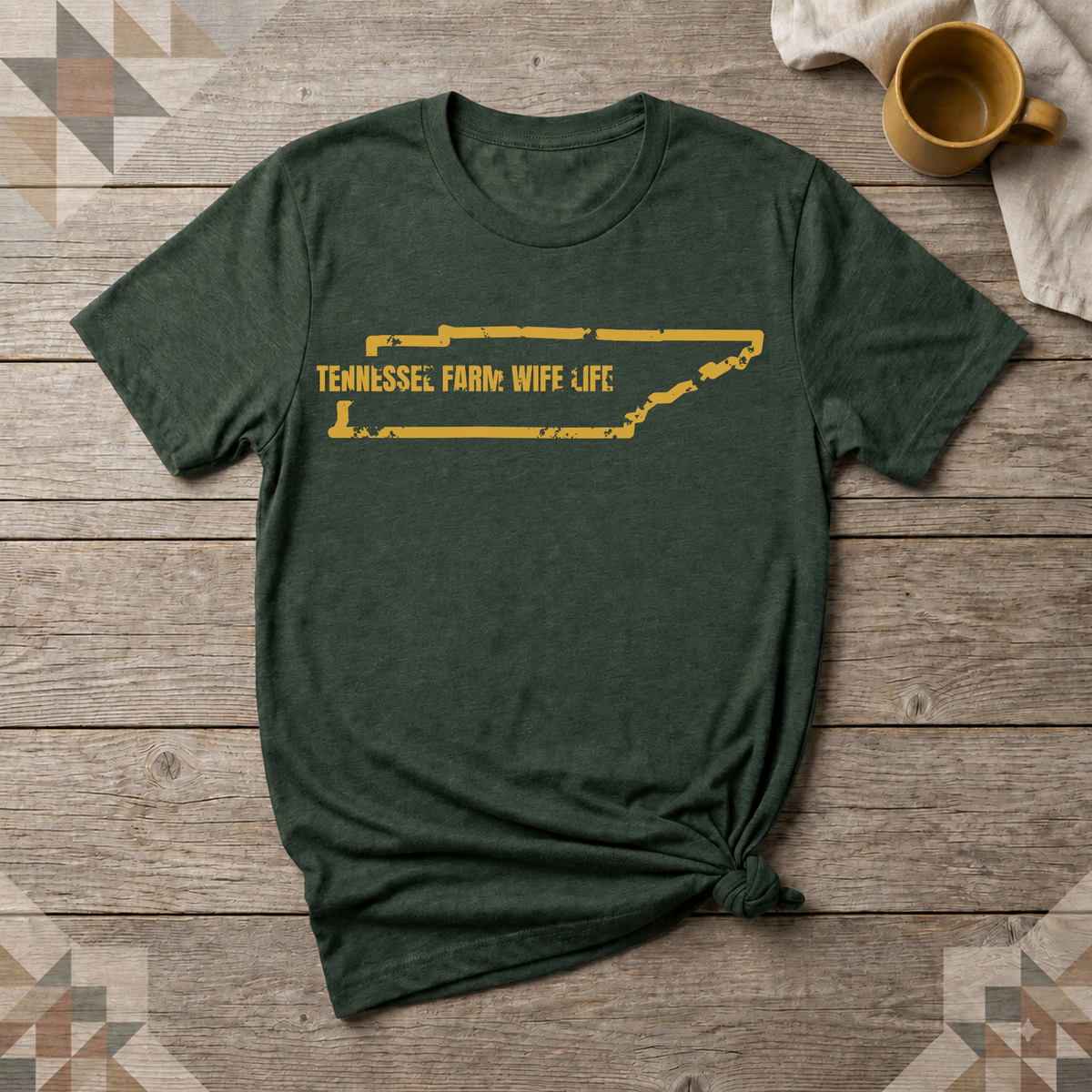 Tennessee Farm Wife Life Tee | Farm Wife Gift | Rural Life Shirt