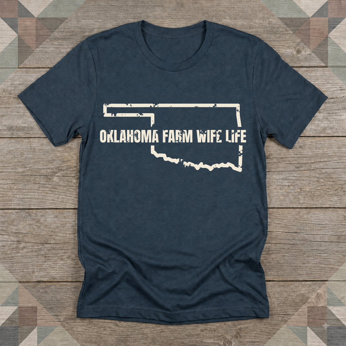 Oklahoma Farm Wife Life Tee | Farm Wife Gift | Rural Life Shirt