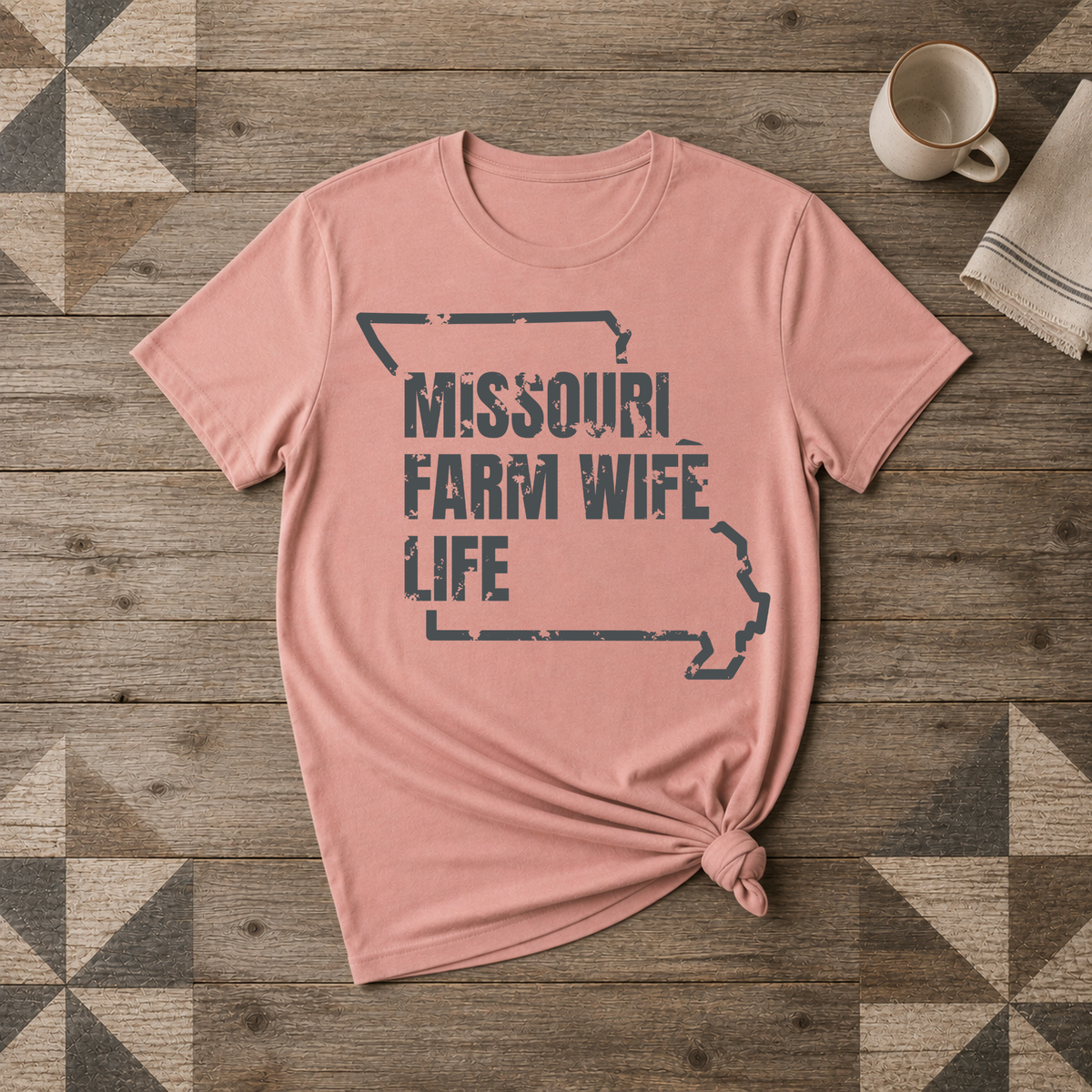 Missouri Farm Wife Life Tee | Farm Wife Gift | Rural Life Shirt