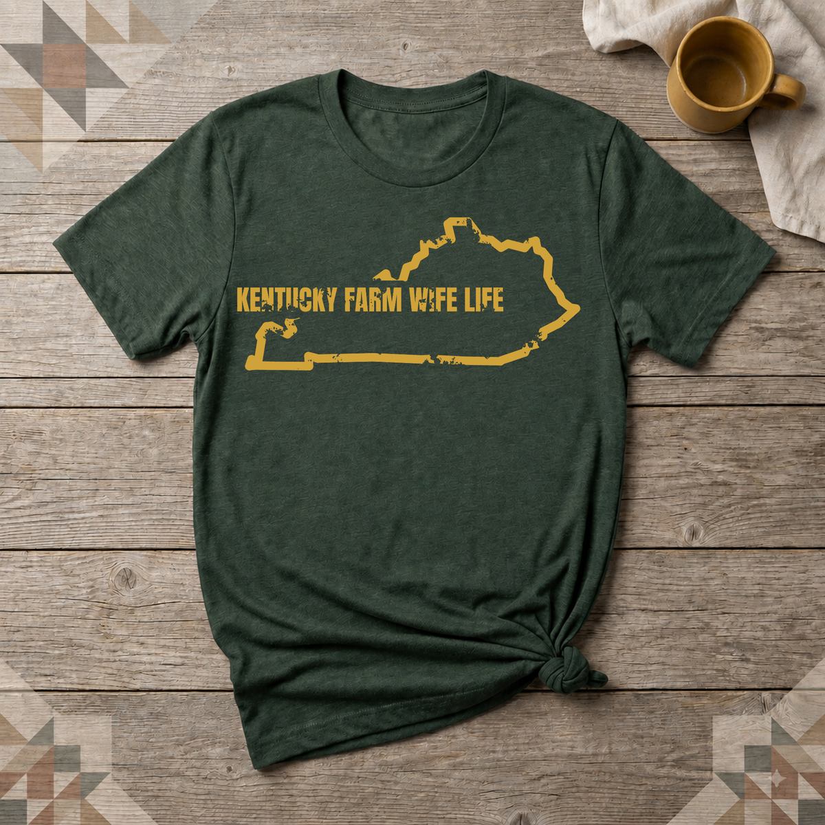 Kentucky Farm Wife Life Tee | Farm Wife Gift | Rural Life Shirt