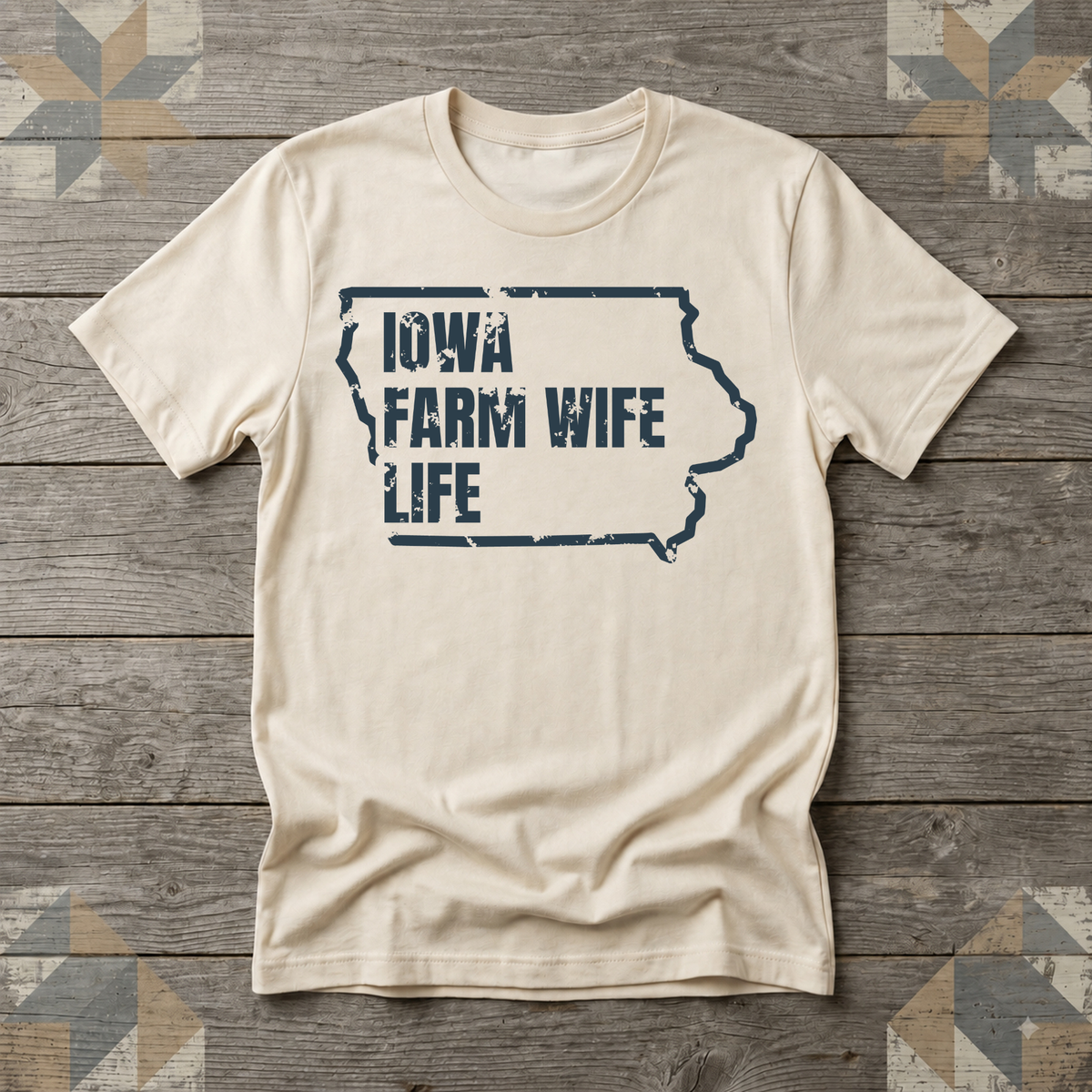 Iowa Farm Wife Life Tee | Farm Wife Gift | Rural Life Shirt